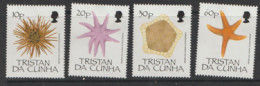 Tristan Da Cunha  1990 494-7 Echiderms  Mounted Mint - Tristan Da Cunha