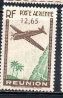 ISOLA DI RIUNION REUNION ISLAND ILE 1938 POSTE AERIENNE AIR POST MAIL AIRMAIL AIRPLANE LANDSCAPE 12.65fr MNH - Posta Aerea