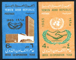 VAR1 Yemen Rep. 113/14 Sin Dentar  1964   MNH - Yemen