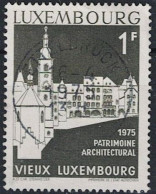 Luxemburg - Luxemburg, Fischmarktviertel (MiNr: 900) 1975 - Gest Used Obl - Usati