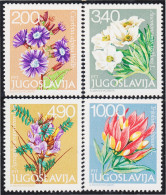 Yugoslavia 1669/72 1979 Flores Alpinas MNH - Sonstige & Ohne Zuordnung