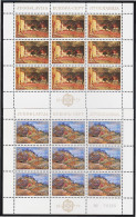 Yugoslavia 1573/74 1977 Minihojita Europa Paisajes MNH - Otros & Sin Clasificación