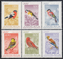 Yugoslavia 1177/82 1968 Pájaros Diversos Birds MNH - Sonstige & Ohne Zuordnung