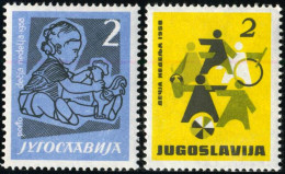 FAU3 Yugoslavia 2035/36 1958   MNH - Andere & Zonder Classificatie