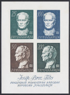 Yugoslavia HB 8 1962 Presidente Josip Broz Tito MNH - Otros & Sin Clasificación