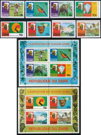 FAU2 Zaire 926/33 + HB 8/9   MNH - Other & Unclassified