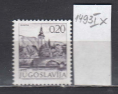 Yugoslavia 1972 - Regular Stamps: View Of Yugoslavia, Mi-Nr. 1493 Ix, MNH** - Nuovi