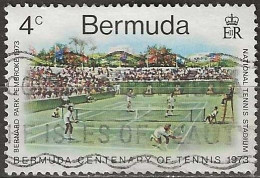 BERMUDA 1973 Centenary Of Lawn Tennis - 4c - Bernard Park, Pembroke, 1973 AVU - Bermuda