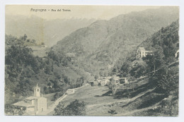 D6590] ANGROGNA Torino PRA DEL TORNO PANORAMA Viaggiata 1911 - Panoramische Zichten, Meerdere Zichten