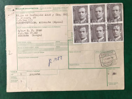 España Spain 1990, DOCUMENTO POSTAL BOLETÍN DE EXPEDICIÓN 600PTS, Postmark Cancel, RARO!!! - Timbres De Distributeurs [ATM]