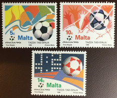 Malta 1990 World Cup MNH - Malte