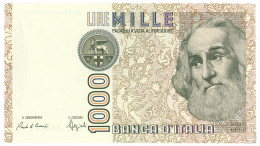 1000 LIRE MARCO POLO LETTERA E 18/01/1988 FDS - Other & Unclassified