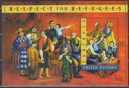 UNO NEW YORK  Block 20, Postfrisch **, 50 Jahre UNHCR, 2007 - Blocks & Sheetlets