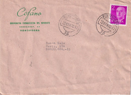 CARTA COMERCIAL 1970 PONTEVEDRA - Covers & Documents