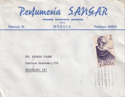 CARTA COMERCIAL 1970 MURCIA - Covers & Documents