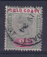 Gold Coast: 1898/1902   QV   SG32    2/-      Used - Gold Coast (...-1957)