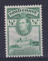 Gold Coast: 1938/43   KGVI   SG120a    ½d   [Perf: 12 X 11½]    MH - Goudkust (...-1957)