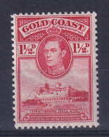 Gold Coast: 1938/43   KGVI   SG122a    1½d   [Perf: 12 X 11½]    MH - Goldküste (...-1957)