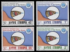 (387) Ethiopia / Ethiopie  Fish / Poissons / Fische / Vissen / Ocean Year  ** / Mnh  Michel 1625-28 - Ethiopia