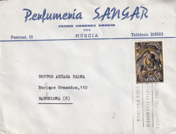 CARTA COMERCIAL 1970 MURCIA - Brieven En Documenten