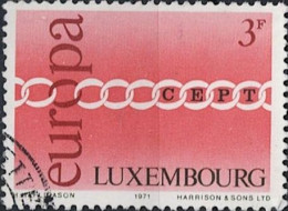 Luxemburg - Europa (MiNr: 824) 1971 - Gest Used Obl - Usados
