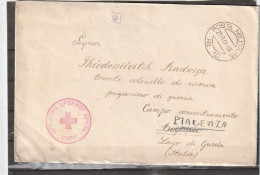 Italy MILITARY MAIL PIACENZA CAMP POW COVER 1941 - Sonstige & Ohne Zuordnung