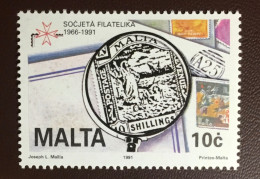 Malta 1991 Philatelic Society MNH - Malte