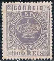 S. Tomé, 1870/7, # 7 Dent. 13 1/2, MNG - St. Thomas & Prince