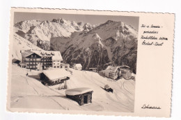 E5246) SÖLDEN - Skiparadies HOCHSÖLDEN - Ötztal - Tirol - Verschneite Häuser FOTO AK Lohmann 1956 - Sölden