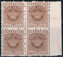 Cabo Verde, 1877, # 8 Dent. 12 1/2, MH - Isola Di Capo Verde