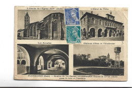 Delcampe - CPA DPT 32 FLEURANCE MULTIVUES   (voir Timbre) - Fleurance