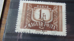 HONGRIE YVERT N°TAXE 231 A - Postage Due