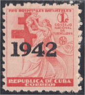 Cuba Beneficencia 5 1942 Consejo Nacional De Tuberculosis Para La Infancia Sin - Altri & Non Classificati