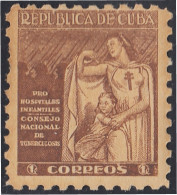 Cuba Beneficencia 8 1943 Consejo Nacional De Tuberculosis Para La Infancia Sin - Autres & Non Classés
