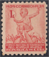 Cuba Beneficencia 2 1939 Consejo Nacional De Tuberculosis Para La Infancia  MH - Andere & Zonder Classificatie