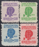 Cuba Beneficencia 20/23 1954 Consejo Nacional De Tuberculosis Para La Infancia - Altri & Non Classificati