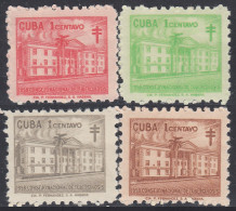 Cuba Beneficencia 36/39 1958 Consejo Nacional De Tuberculosis Para La Infancia - Andere & Zonder Classificatie