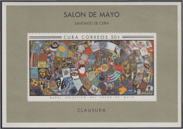 Cuba HB 29 1967 Salón De Mayo MNH - Autres & Non Classés