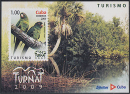 Cuba HB 258 2009 Fauna Pájaros Turismo MNH - Andere & Zonder Classificatie