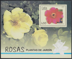 Cuba HB 231 2007 Flora Rosas MNH - Altri & Non Classificati