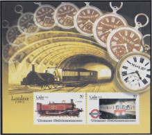 Cuba HB 234 2008 Trenes Subterráneos MNH - Other & Unclassified
