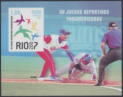 Cuba HB 228 2007 XV Juegos Deportivos Panamericanos En Rio MNH - Altri & Non Classificati