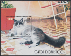 Cuba HB 224 2007 Fauna Gatos MNH - Otros & Sin Clasificación