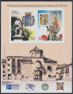 Cuba HB 214 2006 7° Exposición Filatélica Hispano- Cubana MNH - Other & Unclassified