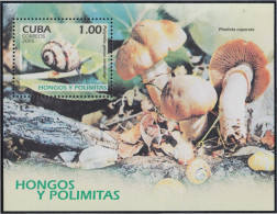 Cuba HB 208 2005 Fauna. Setas Y Caracoles MNH - Other & Unclassified