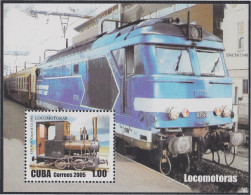 Cuba HB 201 2005 Locomotoras MNH - Autres & Non Classés