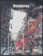 Cuba HB 217 2006 Coches De Bomberos MNH - Sonstige & Ohne Zuordnung