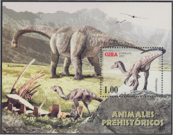 Cuba HB 197 2005 Fauna Prehistórica MNH - Sonstige & Ohne Zuordnung