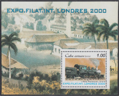 Cuba HB 160 2000 Exposición Filatélica Internacional En Londres MNH - Otros & Sin Clasificación