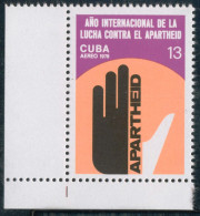 VAR2 Cuba A- 303 1978 Año Internacional De La Lucha Contra La Apartheid MNH - Altri & Non Classificati